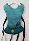 Preview: LennyLamb Puppentragehilfe mit Schnallen OMBRE GREEN
