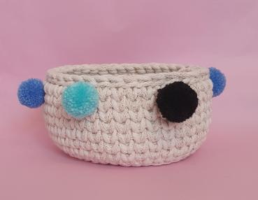 Osterkörbli Baby Blau