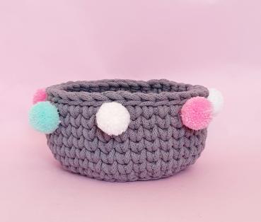 Osterkörbli Baby Blau