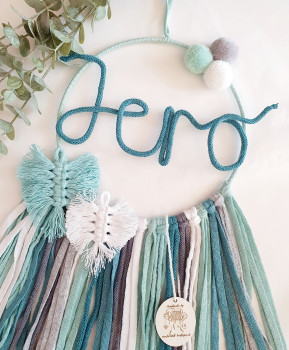 Personalisierter / individueller Traumfänger mit Namen oder Worten