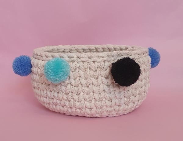 Osterkörbli Baby Blau