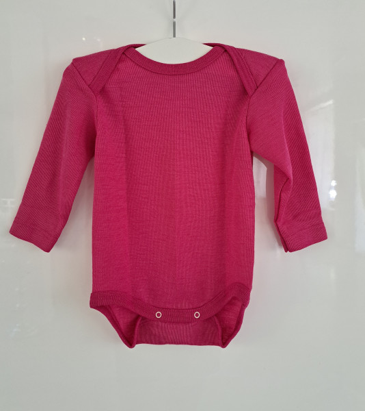 Cosilana Body Langarm Wolle/Seide PINK
