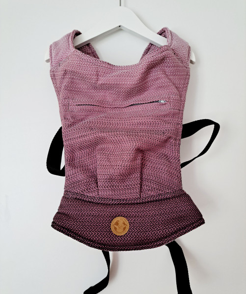 LennyLamb Puppentragehilfe mit Schnallen OMBRE PINK