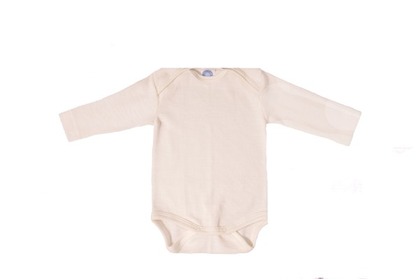 Cosilana Body Langarm Wolle/Seide NATUR