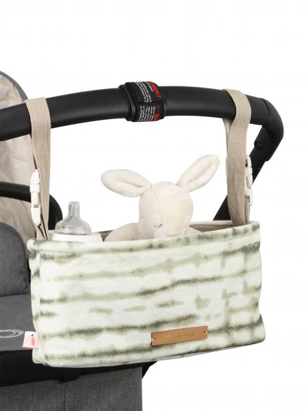 Kinderwagen- und Buggy- Organizer von mara mea in Grün tie dye - succolent garden